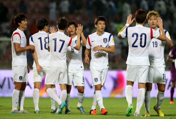 1-0 승리 거둔 축구대표팀