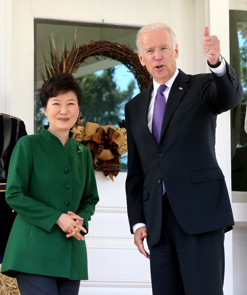 박 대통령과 바이든 미국 부통령