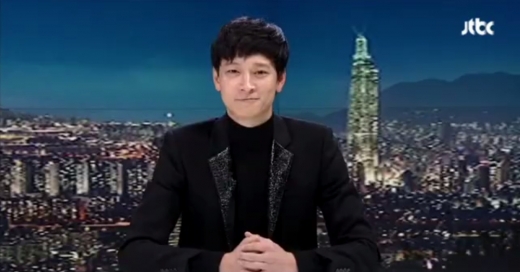 강동원 JTBC 뉴스룸 출연.