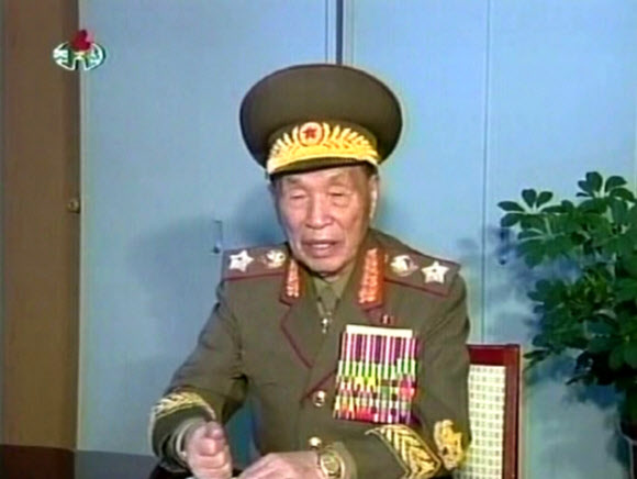 ’빨치산 출신’ 북한 리을설 원수, 폐암으로 사망