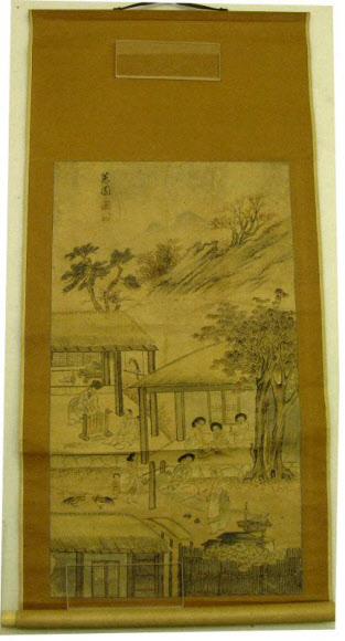 단원 김홍도作 추정 10쪽 병풍 미국 대학박물관서 발견