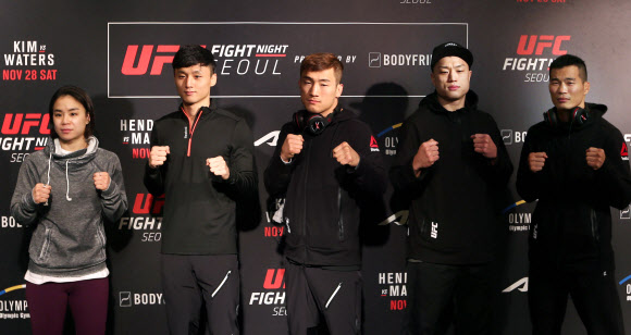 ’UFC 파이트 나이트 서울’ 출전 한국 선수들