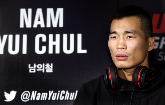 ’UFC 파이트 나이트 서울’ 미디어 데이 참석한 남의철