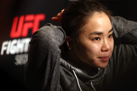 함서희, ’국내 유일 UFC 여성 파이터’