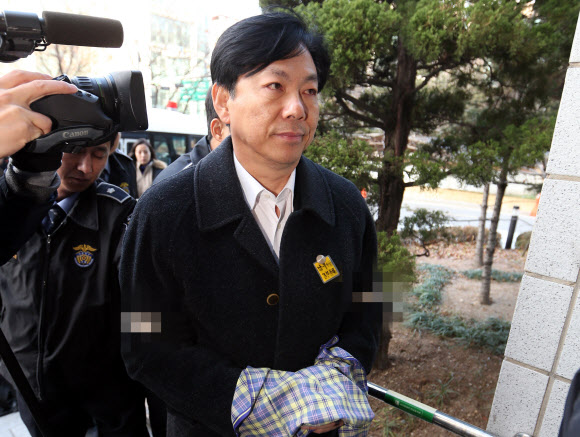 김창호 전 국정홍보처장 영장실질심사