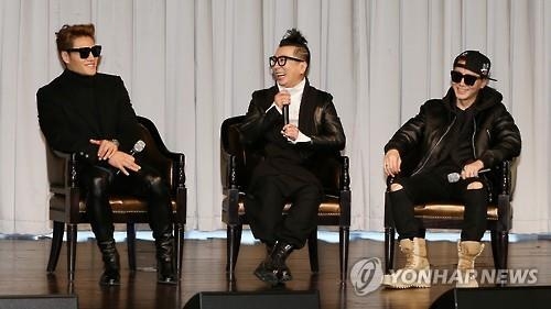 김종국(왼쪽부터), 김정남, 마이키 <br>연합뉴스