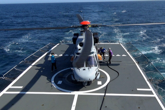 KAI가 개발 완료한 수리온 기반의 해병대용 상륙기동헬기