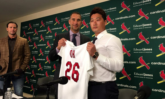 오승환, MLB 세인트루이스와 1+1년 계약