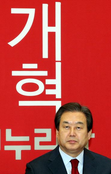신년기자회견 앞둔 김무성 새누리당 대표