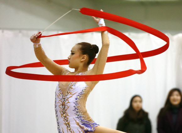 손연재의 마법을 기다려