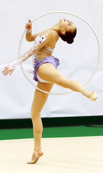 손연재의 후프연기