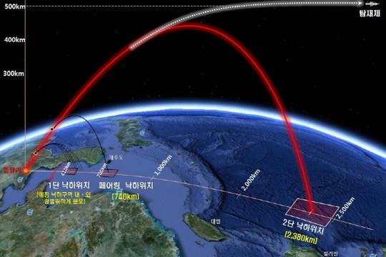국방부 북한 광명성 4호 위성 궤도 진입