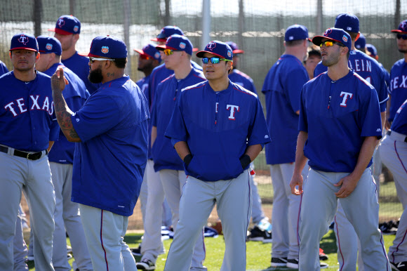 추신수, 2016년 스프링캠프 시작