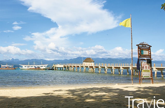혼다베이 호핑투어의 세 번째 목적지는 판단섬이다. 모래사장이 아름다운 곳으로 유명하다