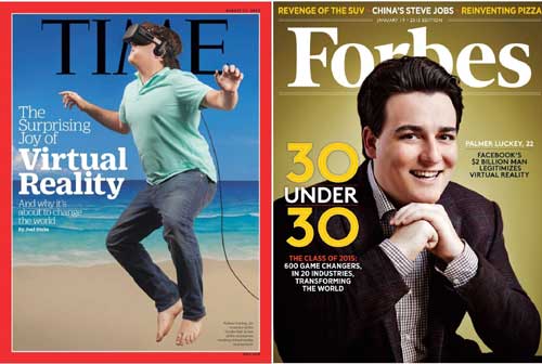Palmer Luckey(출처 Time, Forbes)