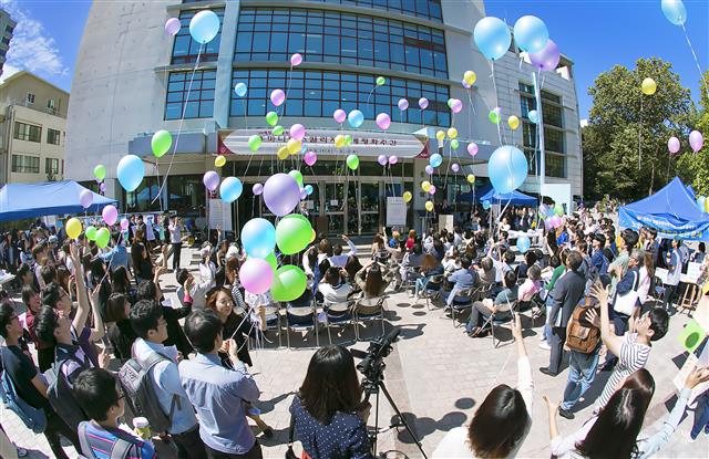 경희대 후마니타스칼리지는 지난해 9월 16~22일을 ‘세계평화주간’으로 선포하고 ‘세계평화의 날’을 기념했다. 경희대 제공