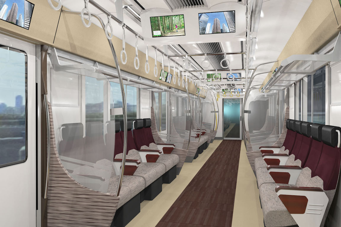 지정좌석제가 아닌 일반 열차로 운행할 경우 2인용 좌석을 기존의 긴 6인용 좌석으로 바꿀 수 있다.사진 동양경제 제공