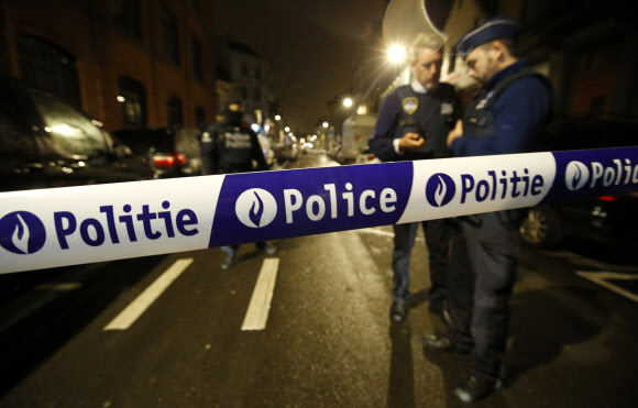브뤼셀 테러, 검문하는 경찰