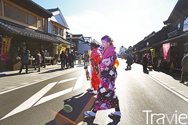 ‘작은 에도’라고 불리는 사이타마현 가와고에의 옛 거리 풍경