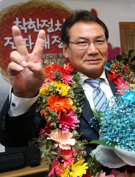 <선택 4.13> 서형수 당선 환호!