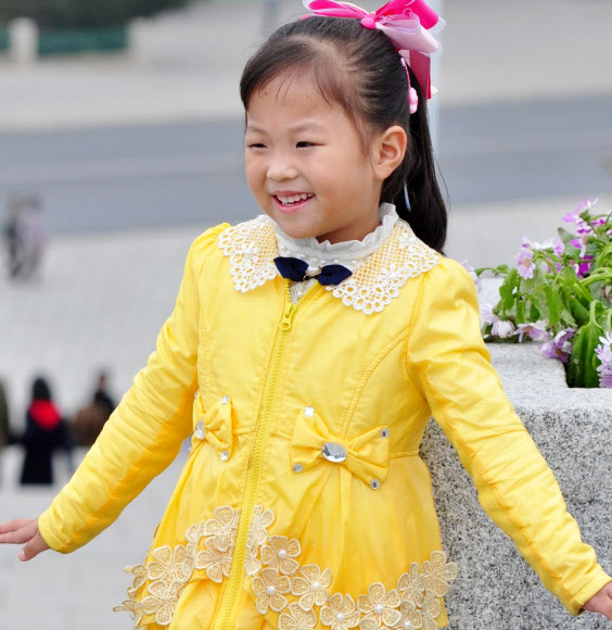 태양절 맞은 평양 시내 모습