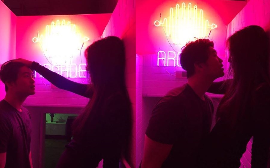 설리가 커플 사진을 공개했다. 사진=설리 인스타그램