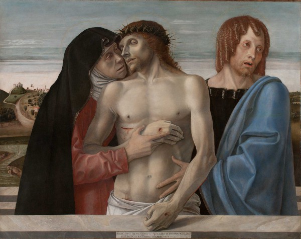 지오바니 벨리니의‘피에타’(1460년). 브레라 미술관.