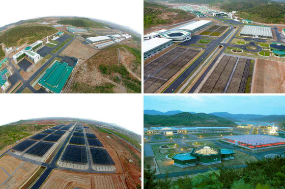 北김정은, 현대화 건설 거친 양묘장 시찰