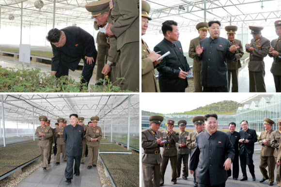 北김정은, 현대화 건설 거친 양묘장 시찰
