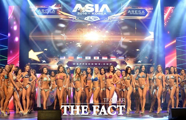 ‘2016 WBFF 아시아챔피언십’ 대회. 더팩트 제공