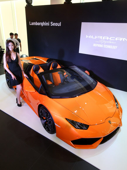 람보르기니 우라칸 LP610-4 스파이더 출시