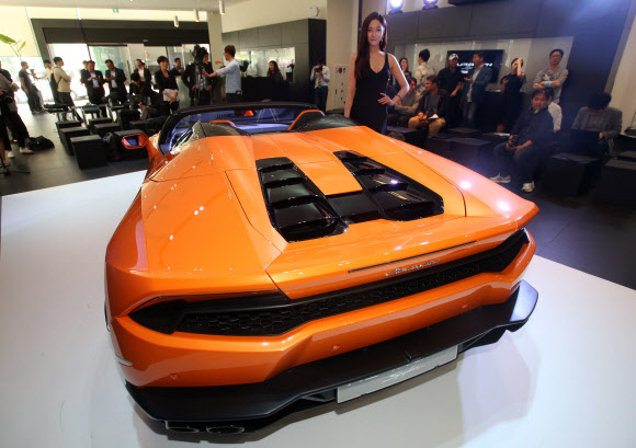 람보르기니 우라칸 LP610-4 스파이더 출시