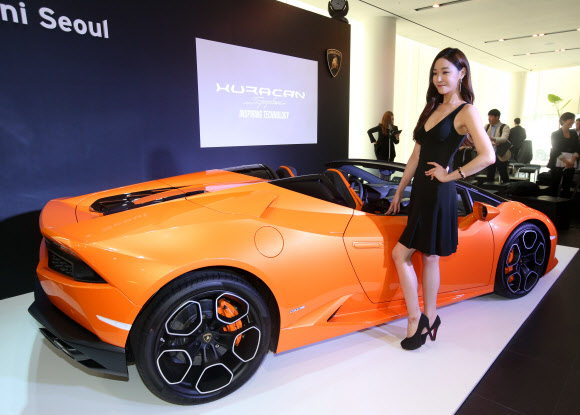 람보르기니 우라칸 LP610-4 스파이더 출시