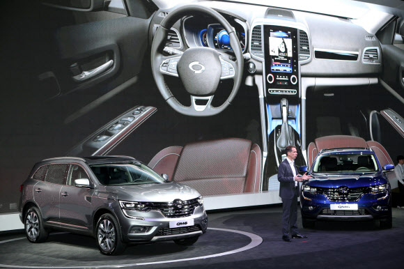 르노삼성차 SUV QM6 공개