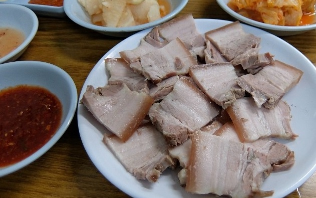 을지면옥 필동면옥 편육  