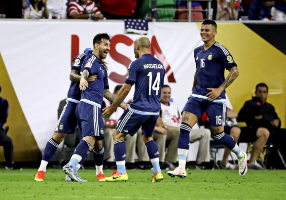 아르헨티나, ‘개최국’ 미국에 4-0 대승