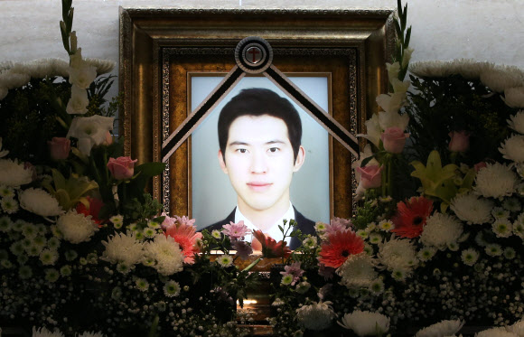 쇼트트랙 금메달리스트 오세종 빈소