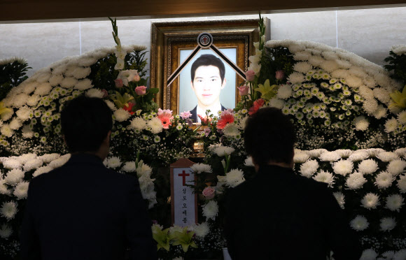 쇼트트랙 금메달리스트 오세종 빈소