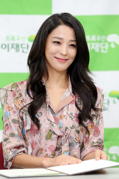 홍보대사 수락하는 한고은