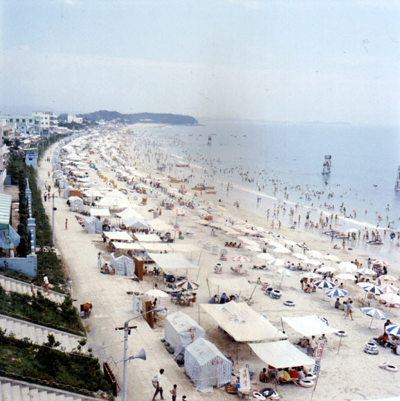 1976년 대천해수욕장