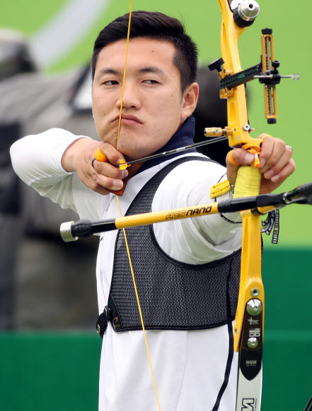 <올림픽> 구본찬, 양궁 남자 개인전 금메달