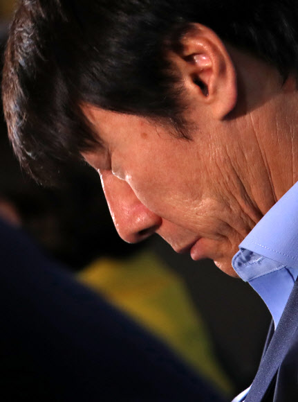 <올림픽> 아쉬움이 가득한 신태용 감독