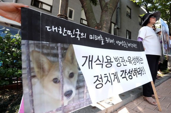 개식용 방관?육성 규탄