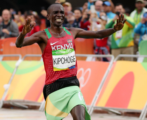 케냐 킵초게 올림픽 금메달