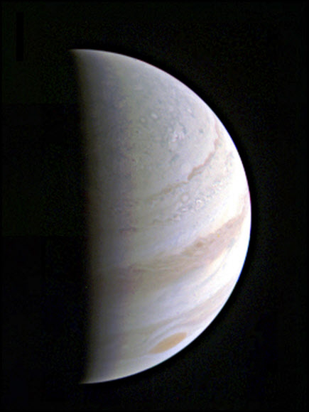 NASA에서 공개한 목성 사진.