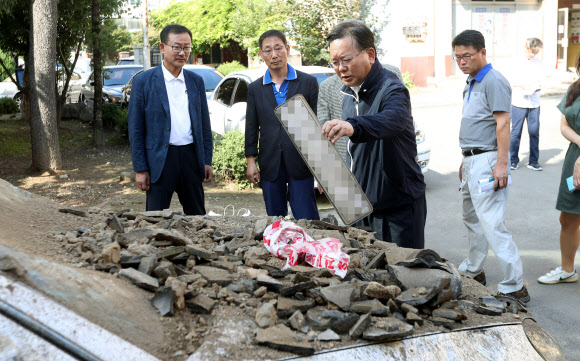 경주 찾은 김부겸