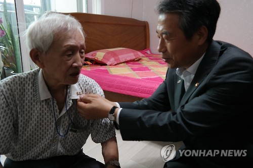 매국지사 조동빈 옹. 연합뉴스