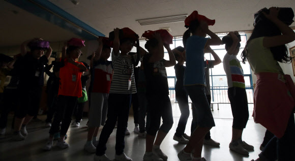 실전 같은 대피훈련