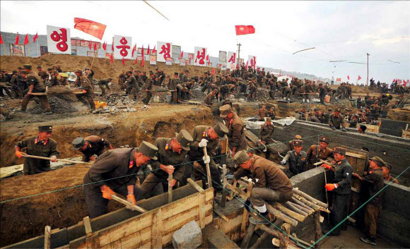 北 매체, 연일 홍수피해 복구 성과 선전