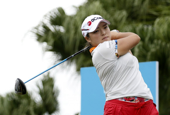장하나가 9일 대만 타이베이의 미라마르 골프 컨트리클럽에서 열린 LPGA 투어 푸본 대만 챔피언십에서 우승을 차지했다. EPA 연합뉴스